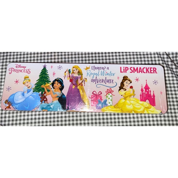 Disney Lip Smacker 4 Lip Gloss, 4 Nail Polish&4 Ring 12 Pieces Set Blue Tin. new - Picture 16 of 16